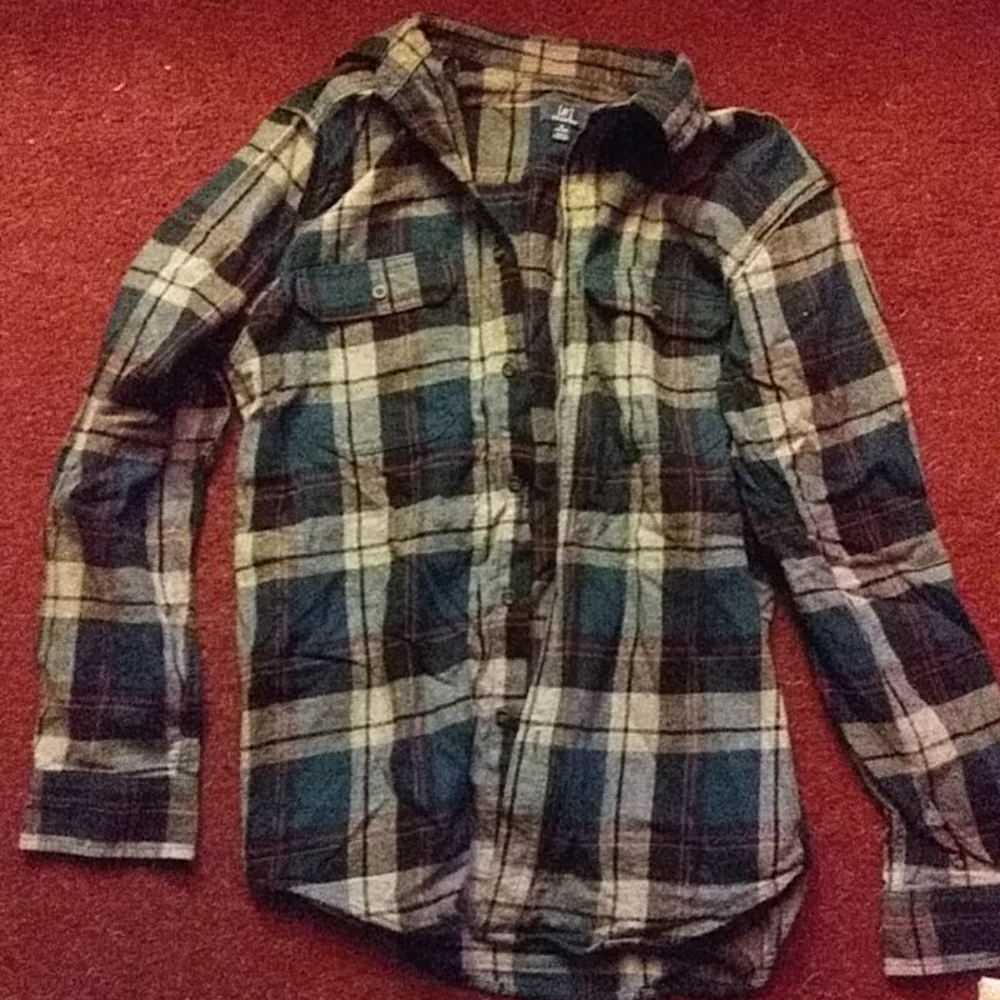 Flannel Button Down Medium George
